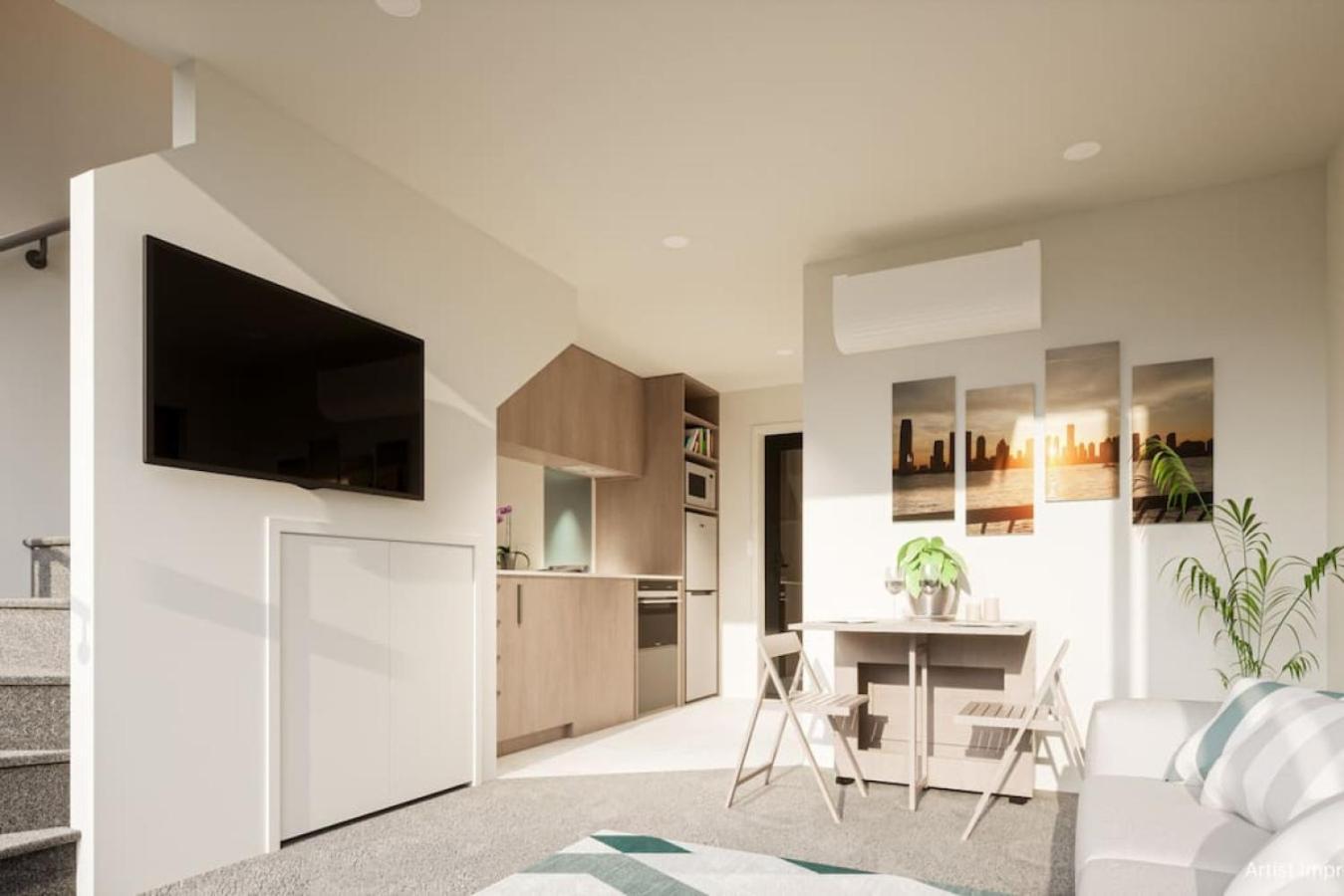 Apartmán Cute On Cashel 1 Christchurch Exteriér fotografie